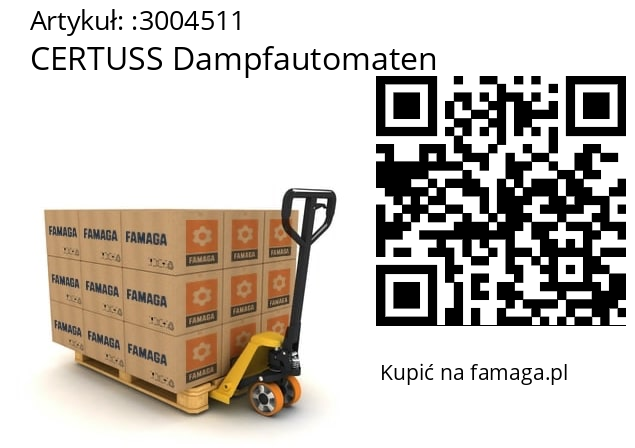   CERTUSS Dampfautomaten 3004511
