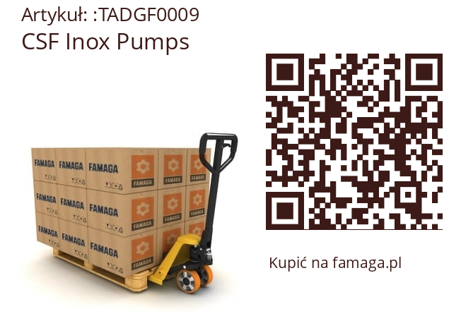   CSF Inox Pumps TADGF0009