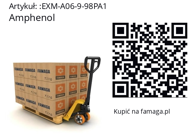   Amphenol EXM-A06-9-98PA1