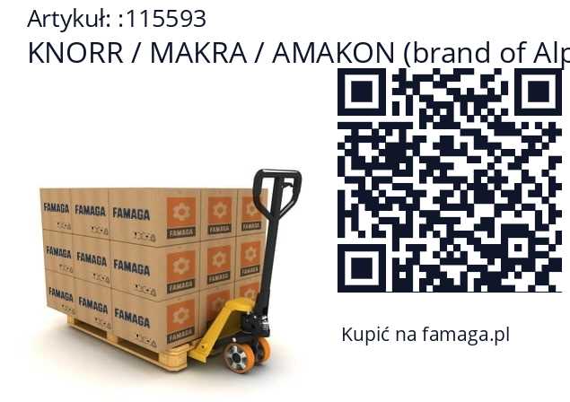   KNORR / MAKRA / AMAKON (brand of Alpine Metal Tech) 115593