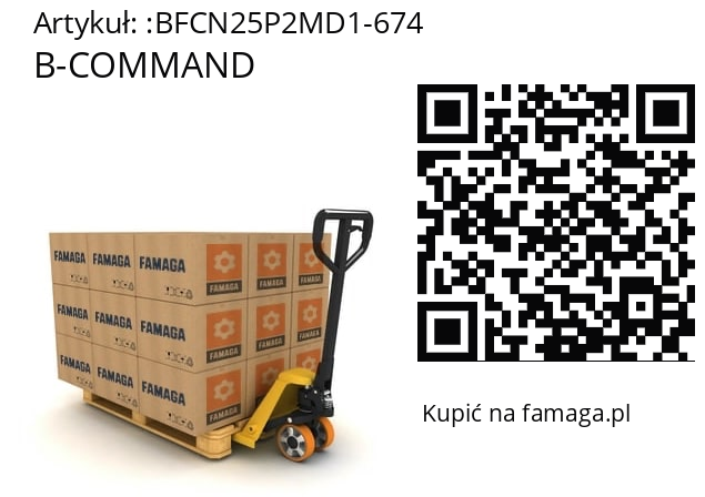   B-COMMAND BFCN25P2MD1-674