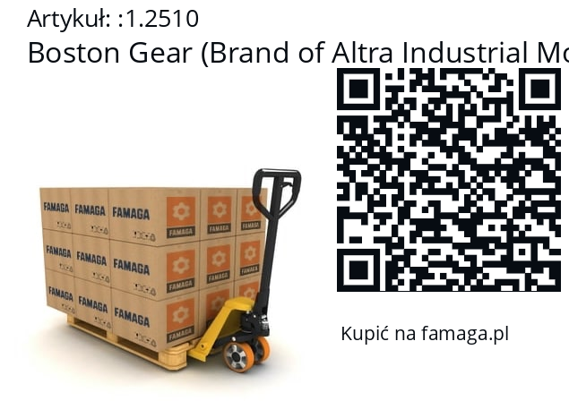   Boston Gear (Brand of Altra Industrial Motion) 1.2510
