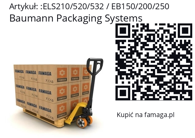   Baumann Packaging Systems ELS210/520/532 / EB150/200/250