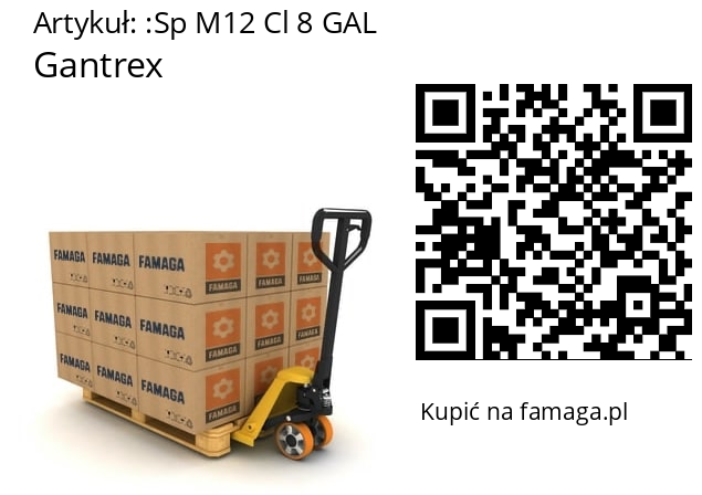   Gantrex Sp M12 Cl 8 GAL