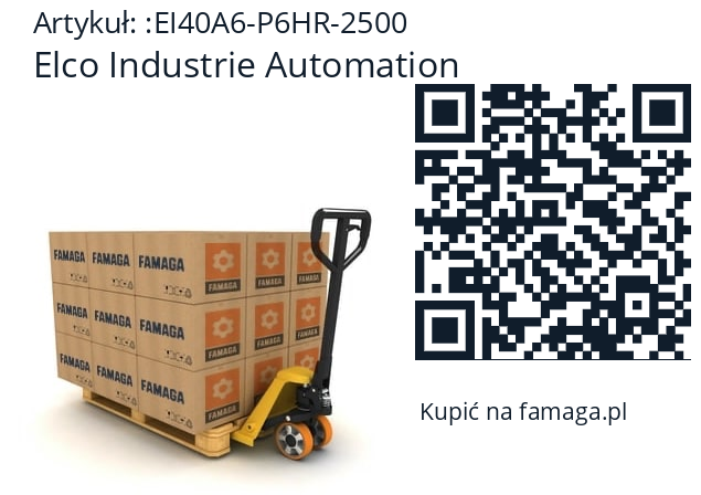   Elco Industrie Automation EI40A6-P6HR-2500