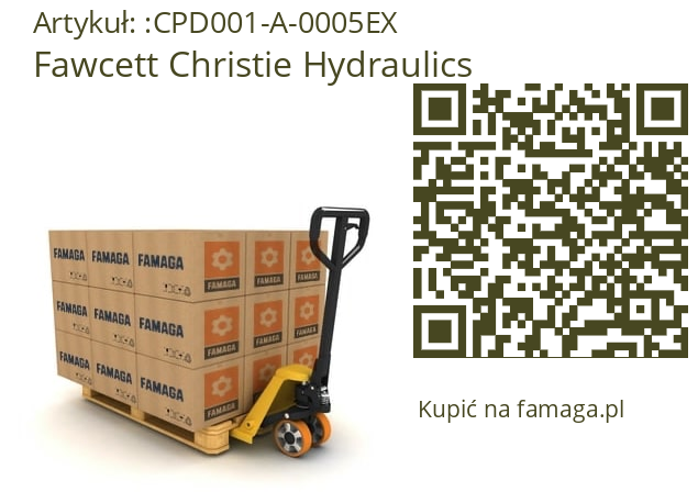   Fawcett Christie Hydraulics CPD001-A-0005EX