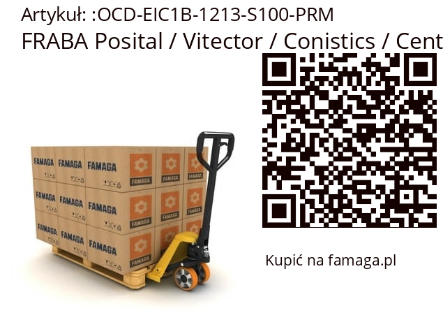   FRABA Posital / Vitector / Conistics / Centitech OCD-EIC1B-1213-S100-PRM