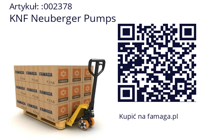   KNF Neuberger Pumps 002378