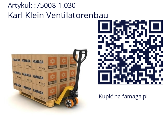   Karl Klein Ventilatorenbau 75008-1.030