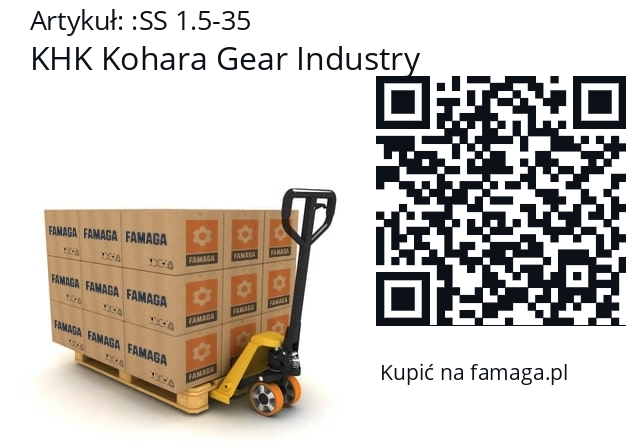   KHK Kohara Gear Industry SS 1.5-35