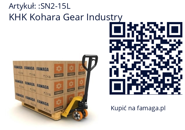   KHK Kohara Gear Industry SN2-15L