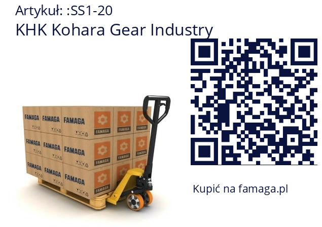   KHK Kohara Gear Industry SS1-20