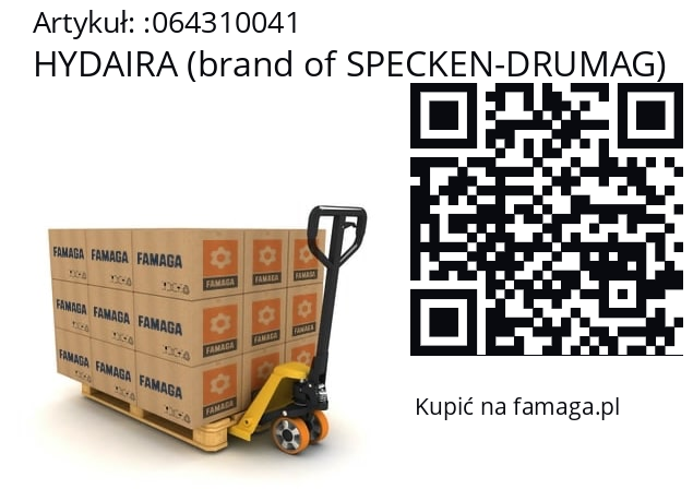   HYDAIRA (brand of SPECKEN-DRUMAG) 064310041