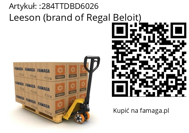   Leeson (brand of Regal Beloit) 284TTDBD6026