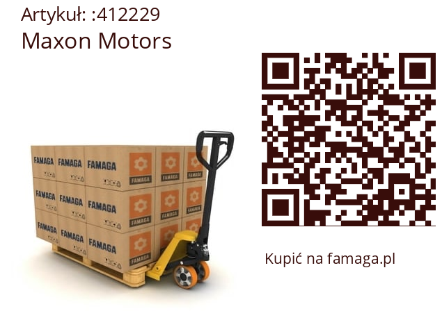   Maxon Motors 412229