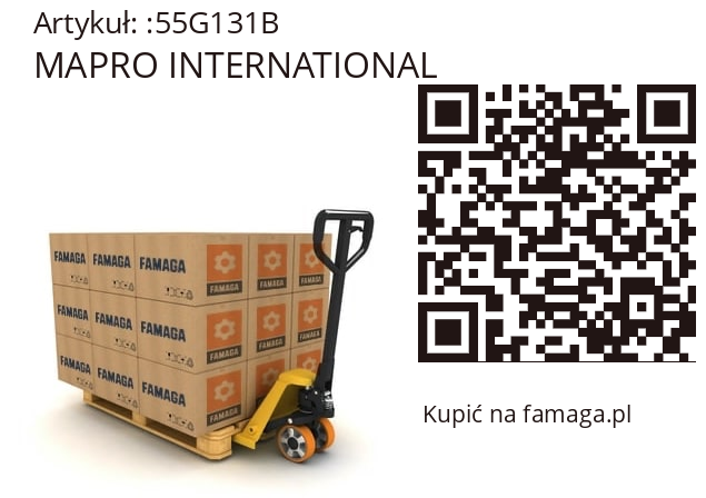   MAPRO INTERNATIONAL 55G131B