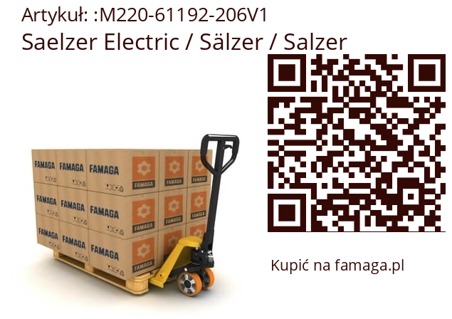   Saelzer Electric / Sälzer / Salzer M220-61192-206V1