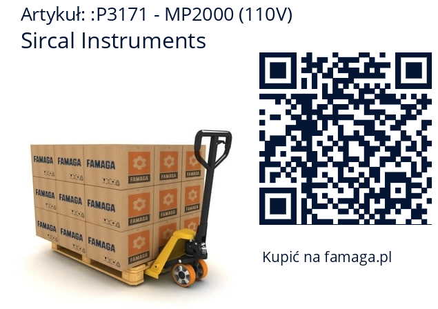   Sircal Instruments P3171 - MP2000 (110V)