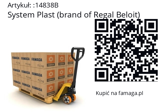  System Plast (brand of Regal Beloit) 14838B