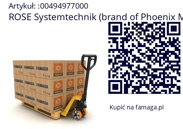   ROSE Systemtechnik (brand of Phoenix Mecano) 00494977000