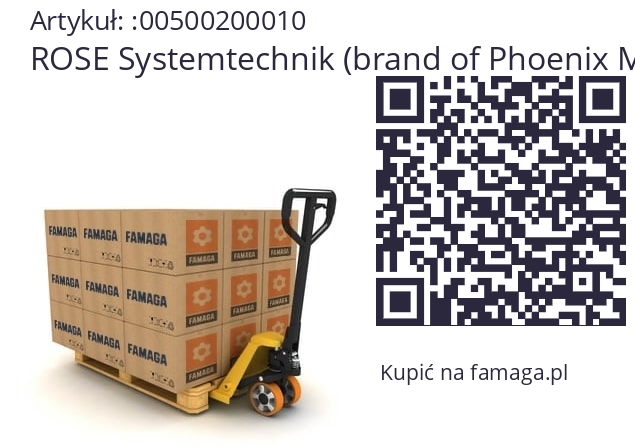   ROSE Systemtechnik (brand of Phoenix Mecano) 00500200010