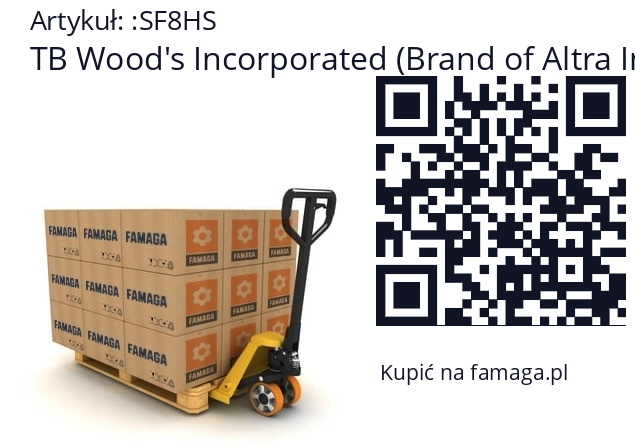   TB Wood's Incorporated (Brand of Altra Industrial Motion) SF8HS